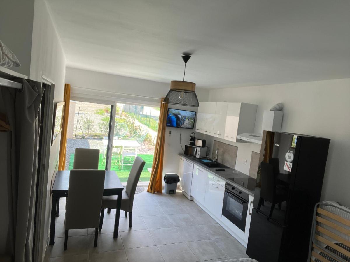 Studio Tout Equipe A La Nuitee Ou Plus,Proche Aeroport Bastia Lucciana  Εξωτερικό φωτογραφία